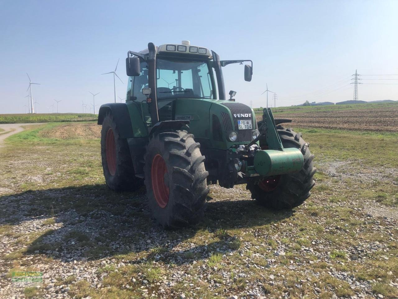 Traktor Türe ait Fendt 714Vario, Gebrauchtmaschine içinde Büren (resim 6)