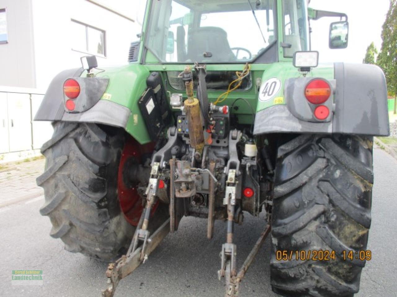 Traktor Türe ait Fendt 714Vario, Gebrauchtmaschine içinde Büren (resim 9)