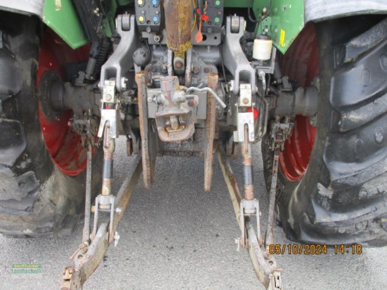 Traktor a típus Fendt 714Vario, Gebrauchtmaschine ekkor: Büren (Kép 10)