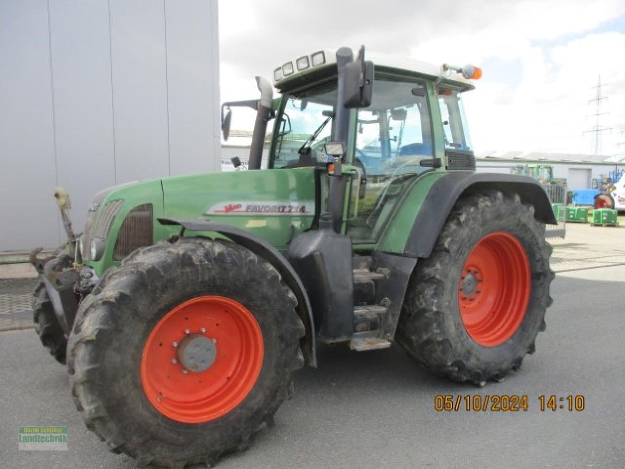 Traktor Türe ait Fendt 714Vario, Gebrauchtmaschine içinde Büren (resim 12)