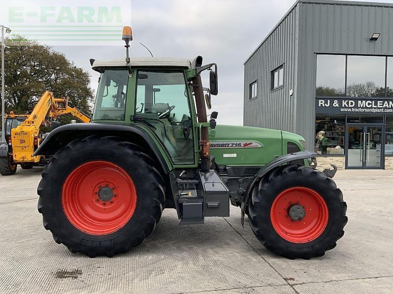 Traktor Türe ait Fendt 716 favorit tractor (st21411), Gebrauchtmaschine içinde SHAFTESBURY (resim 1)