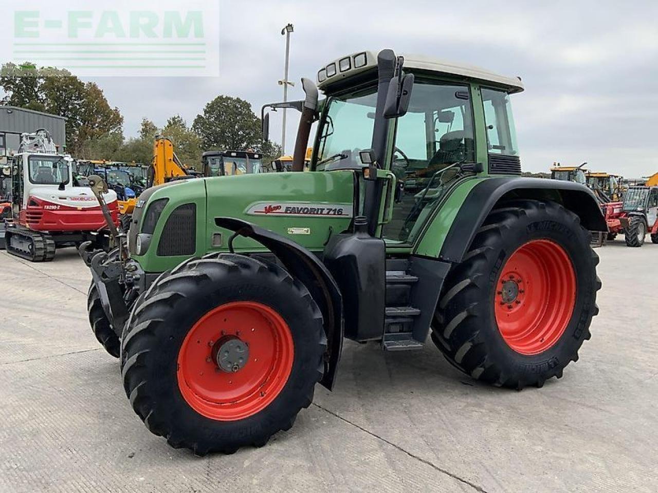 Traktor Türe ait Fendt 716 favorit tractor (st21411), Gebrauchtmaschine içinde SHAFTESBURY (resim 4)