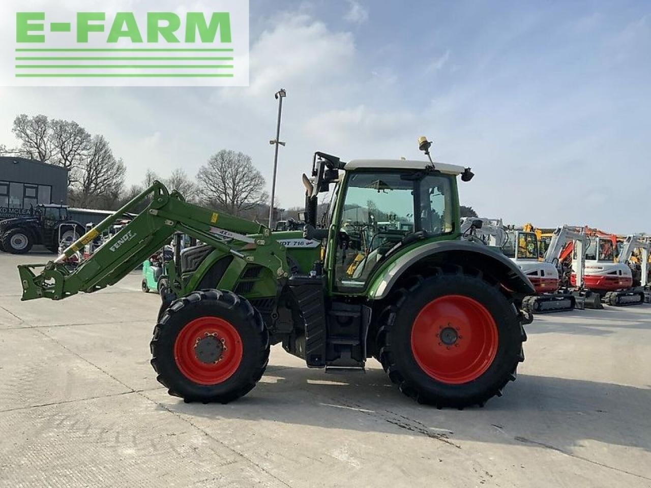 Traktor typu Fendt 716 power plus tractor (st19208), Gebrauchtmaschine v SHAFTESBURY (Obrázek 7)