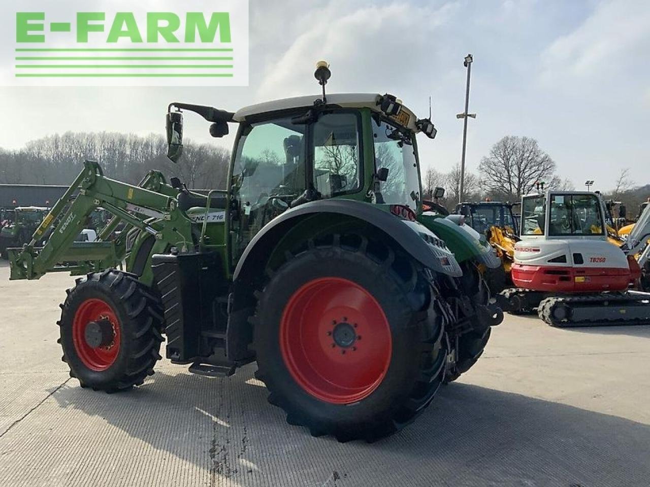 Traktor типа Fendt 716 power plus tractor (st19208), Gebrauchtmaschine в SHAFTESBURY (Фотография 8)