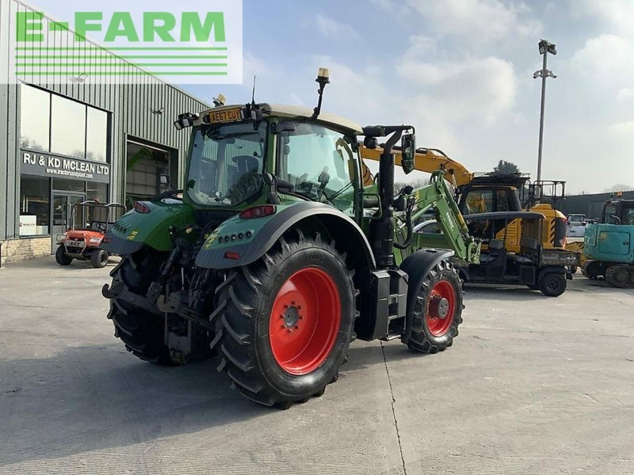 Traktor типа Fendt 716 power plus tractor (st19208), Gebrauchtmaschine в SHAFTESBURY (Фотография 9)