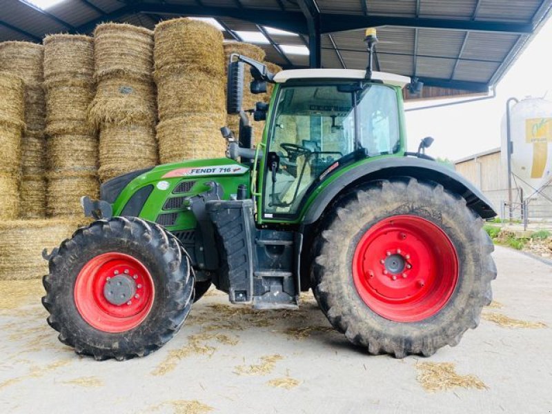 Traktor Türe ait Fendt 716 PROFI +, Gebrauchtmaschine içinde CHEVILLON  (MAIZEROY) (resim 1)