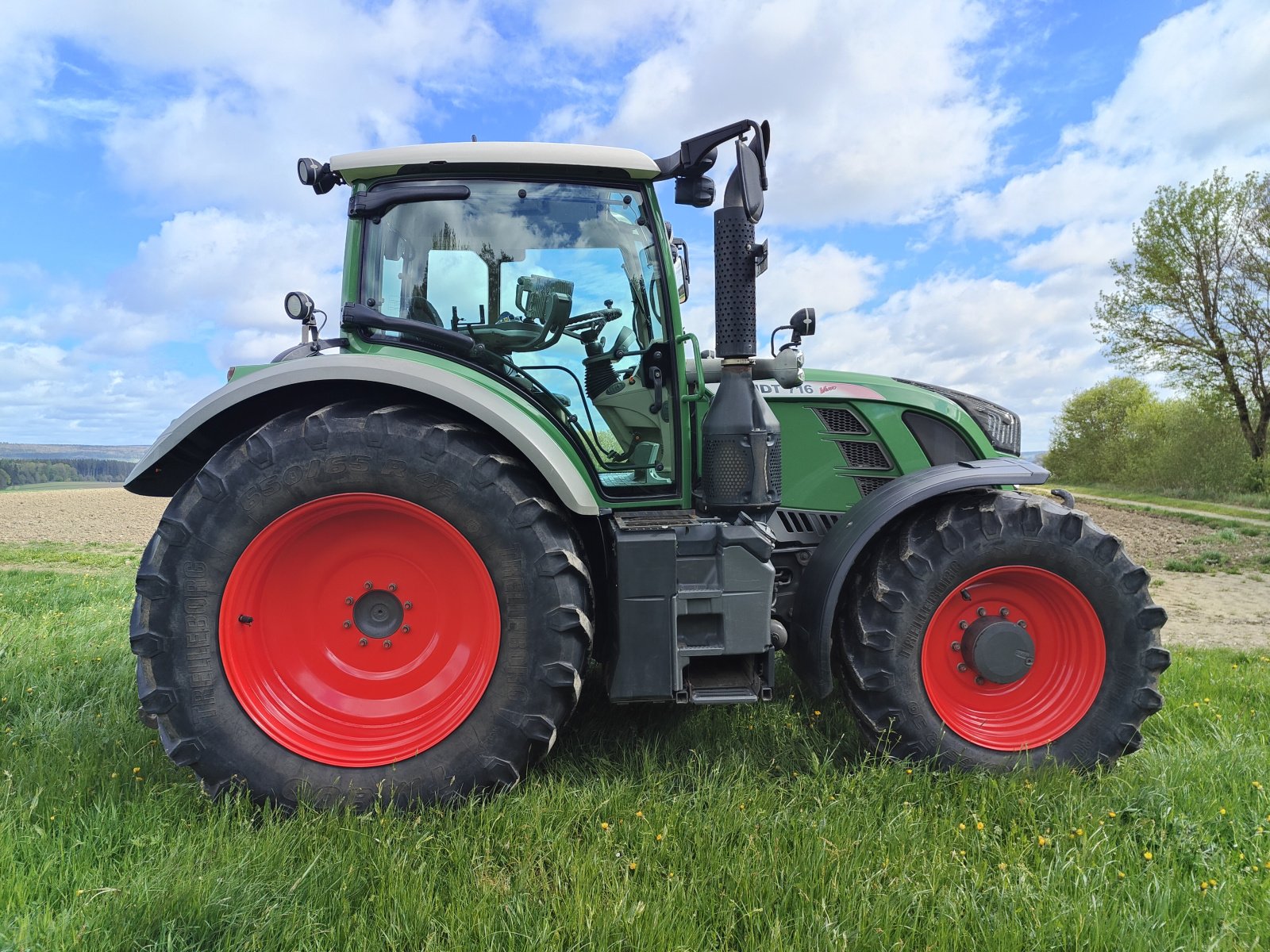 Traktor Türe ait Fendt 716 Vario ProfiPlus, Gebrauchtmaschine içinde Binzwangen (resim 8)