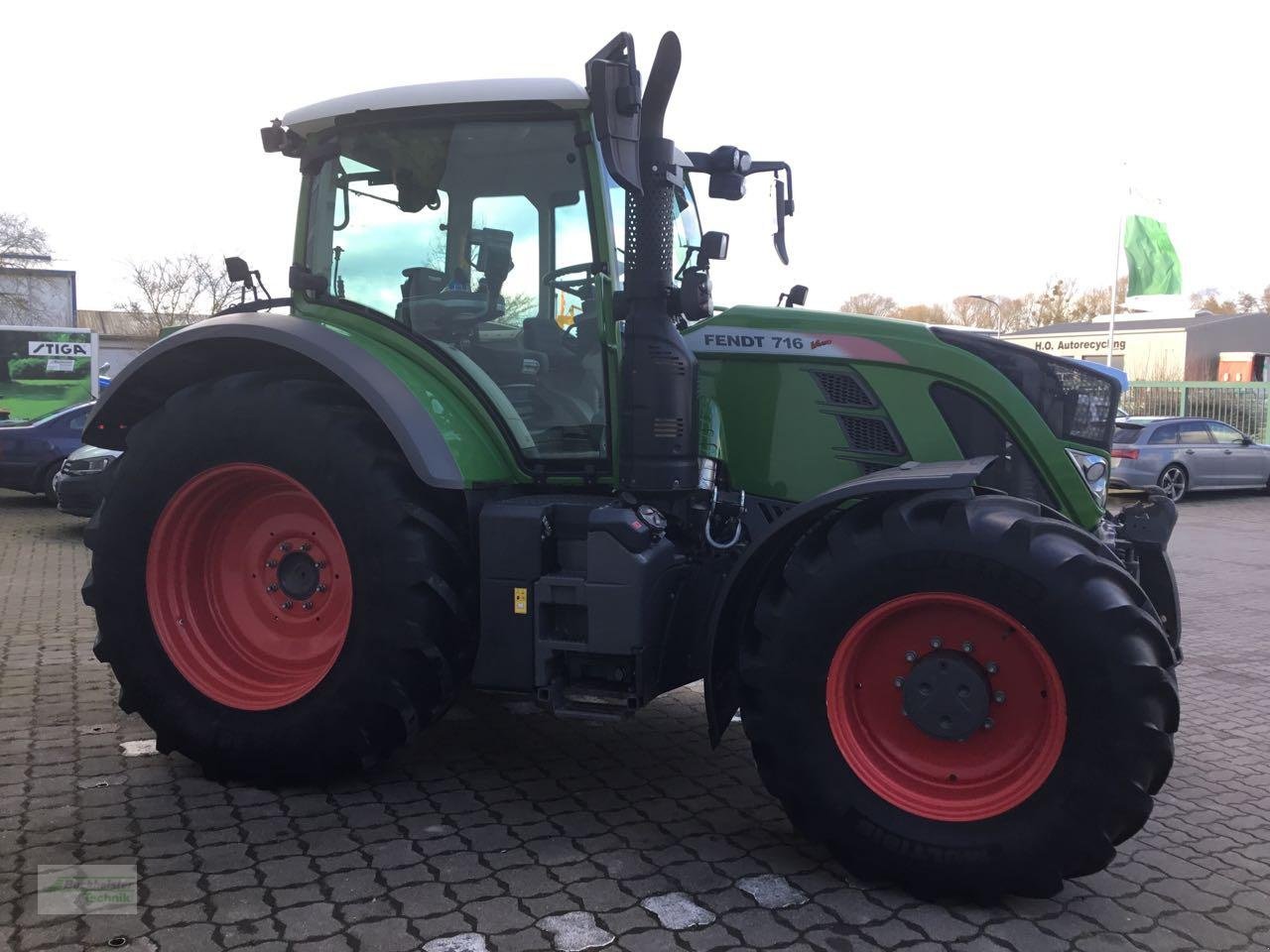 Traktor типа Fendt 716 Vario S4 Power, Gebrauchtmaschine в Hess.Oldendorf (Фотография 3)