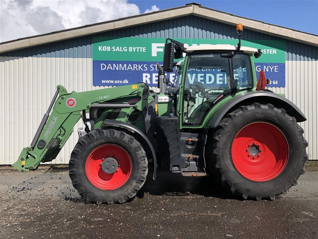 Traktor του τύπου Fendt 716 Vario S4 Profi Plus  Med Stoll 50.1 Frontlæsser, Gebrauchtmaschine σε Rødekro (Φωτογραφία 1)