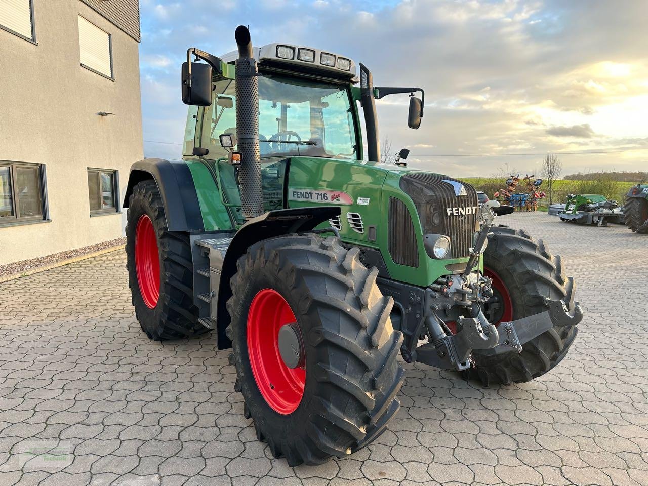 Traktor Türe ait Fendt 716 Vario TMS, Gebrauchtmaschine içinde Coppenbruegge (resim 4)