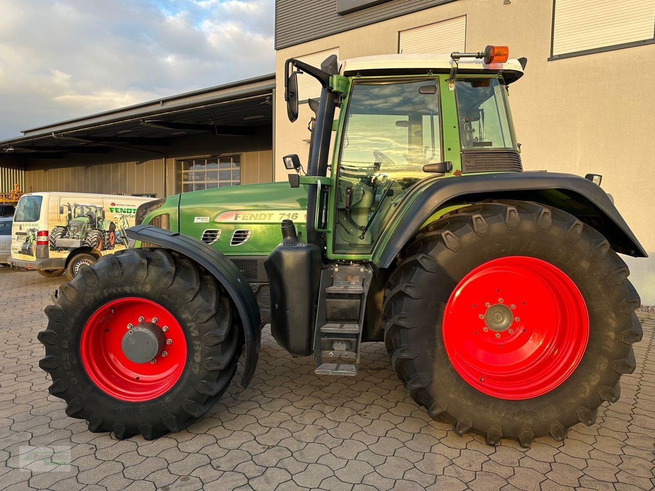 Traktor Türe ait Fendt 716 Vario TMS, Gebrauchtmaschine içinde Coppenbruegge (resim 9)