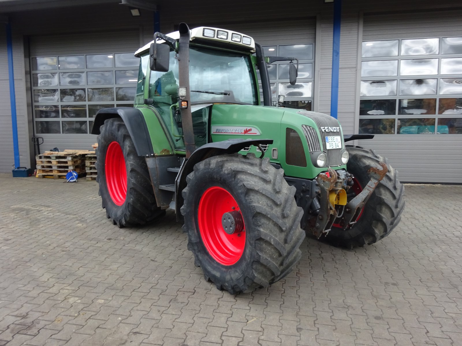 Traktor Türe ait Fendt 716 Vario, Gebrauchtmaschine içinde Tuntenhausen (resim 2)