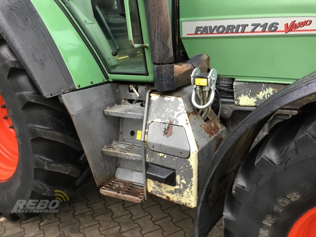 Traktor typu Fendt 716 VARIO, Gebrauchtmaschine w Neuenkirchen-Vörden (Zdjęcie 22)