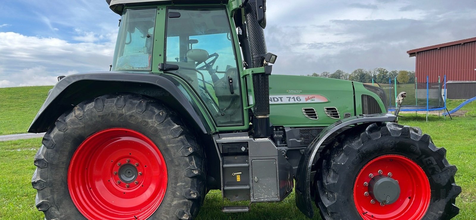 Traktor Türe ait Fendt 716 Vario, Gebrauchtmaschine içinde Donaueschingen (resim 12)