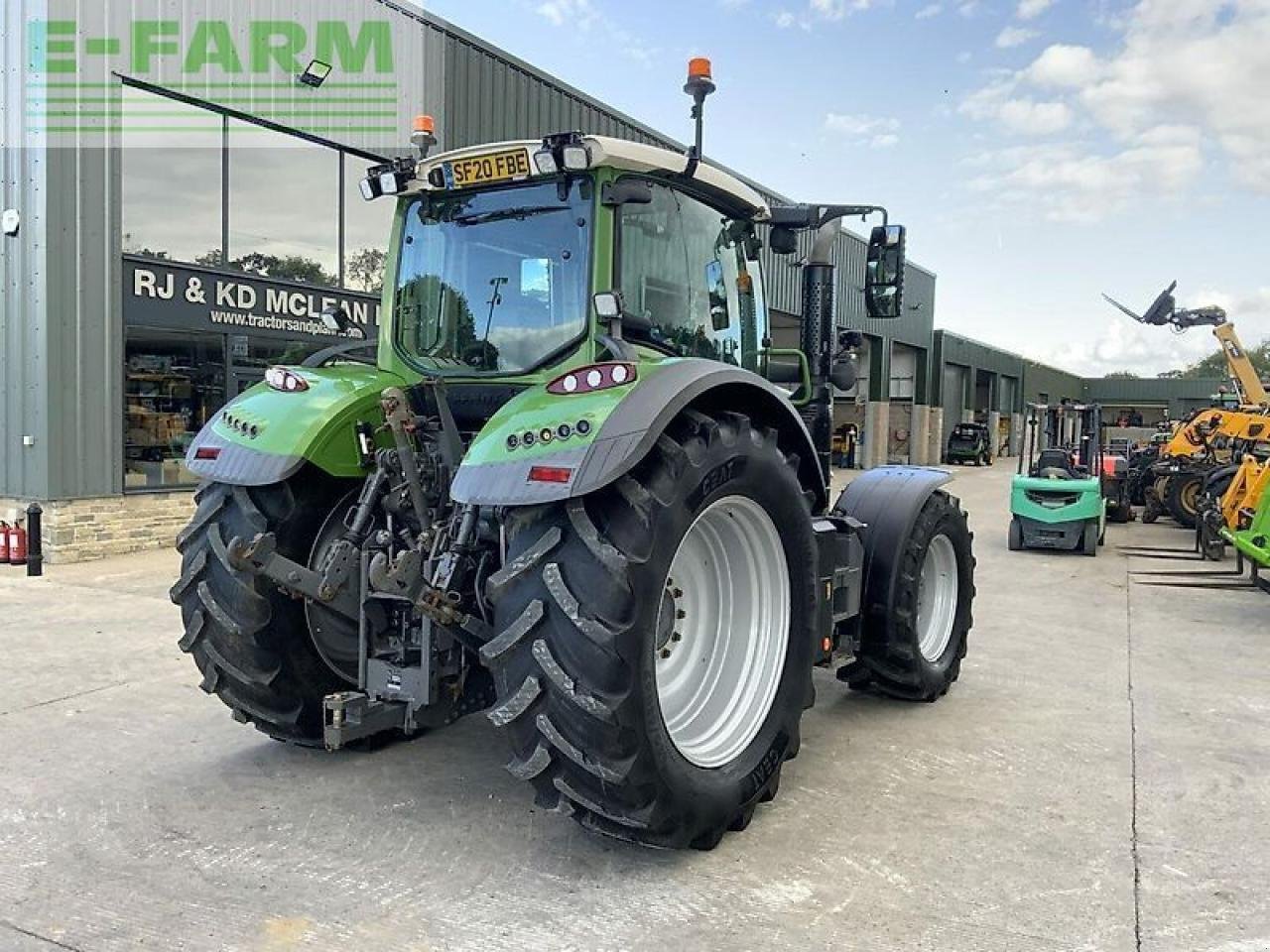 Traktor a típus Fendt 718 profi plus *brand new vario* tractor (st21170) ProfiPlus, Gebrauchtmaschine ekkor: SHAFTESBURY (Kép 12)