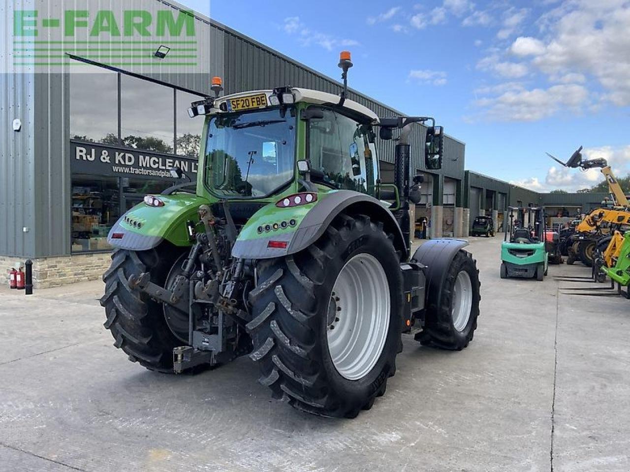 Traktor typu Fendt 718 profi plus tractor (st21170), Gebrauchtmaschine v SHAFTESBURY (Obrázek 2)