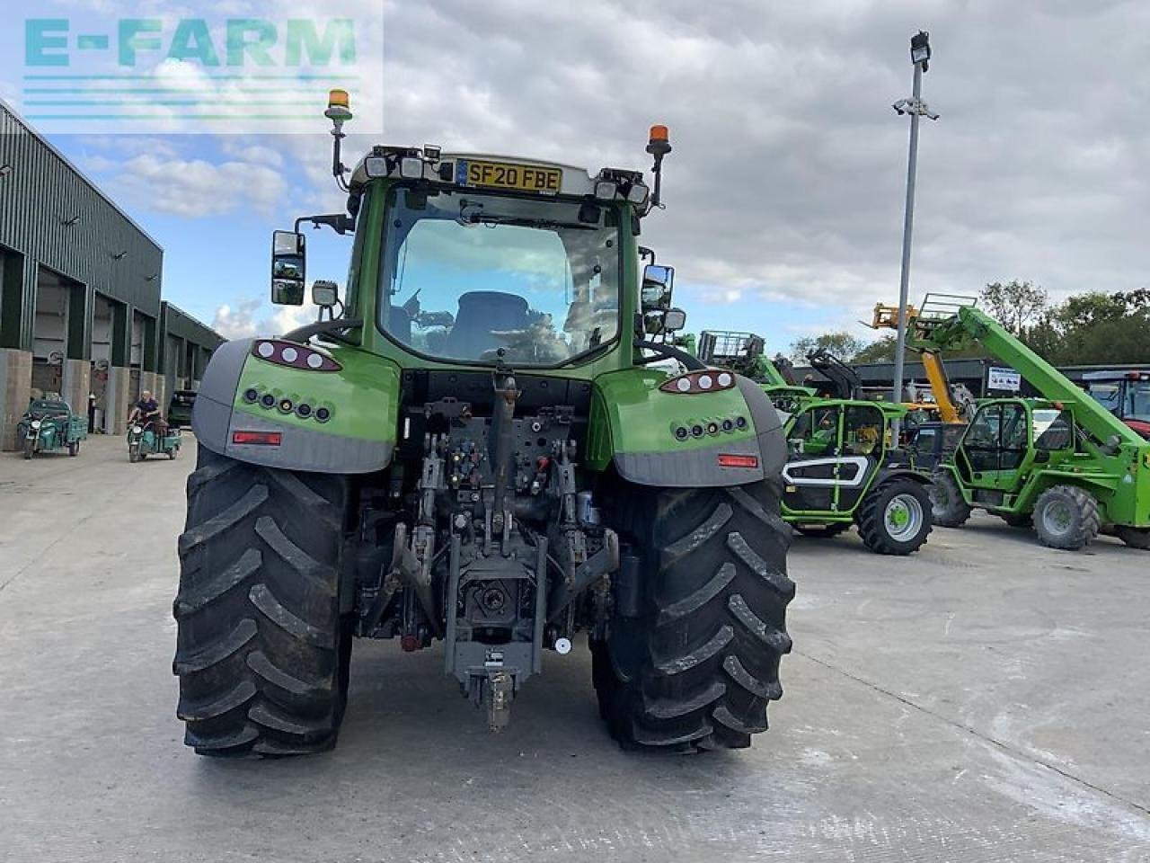 Traktor typu Fendt 718 profi plus tractor (st21170), Gebrauchtmaschine w SHAFTESBURY (Zdjęcie 3)