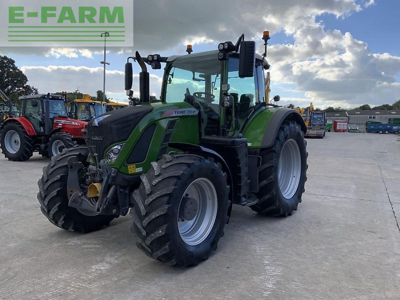 Traktor typu Fendt 718 profi plus tractor (st21170), Gebrauchtmaschine w SHAFTESBURY (Zdjęcie 7)