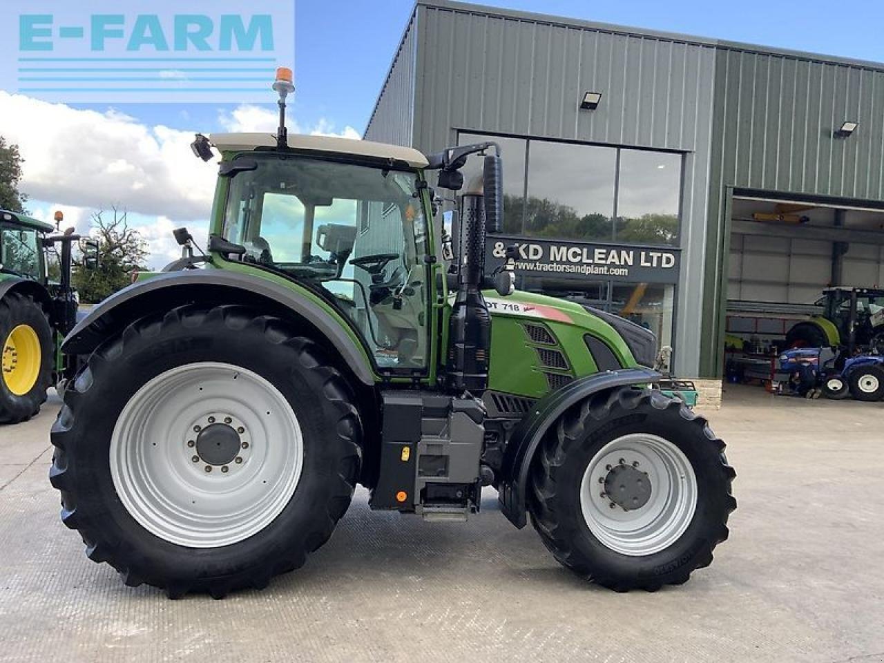 Traktor typu Fendt 718 profi plus tractor (st21170), Gebrauchtmaschine w SHAFTESBURY (Zdjęcie 12)