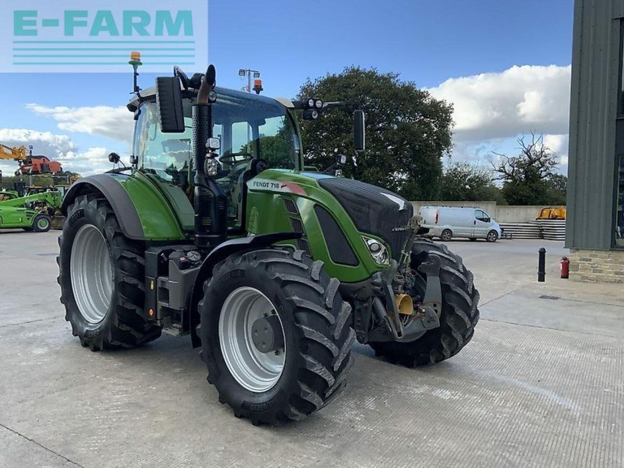 Traktor типа Fendt 718 profi plus tractor (st21170), Gebrauchtmaschine в SHAFTESBURY (Фотография 11)