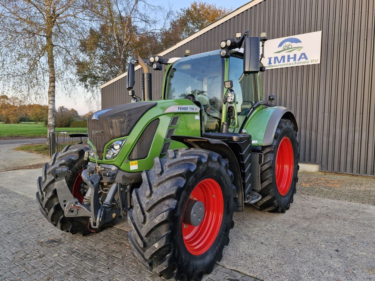 Traktor du type Fendt 718 profi plus, Gebrauchtmaschine en Daarle (Photo 1)