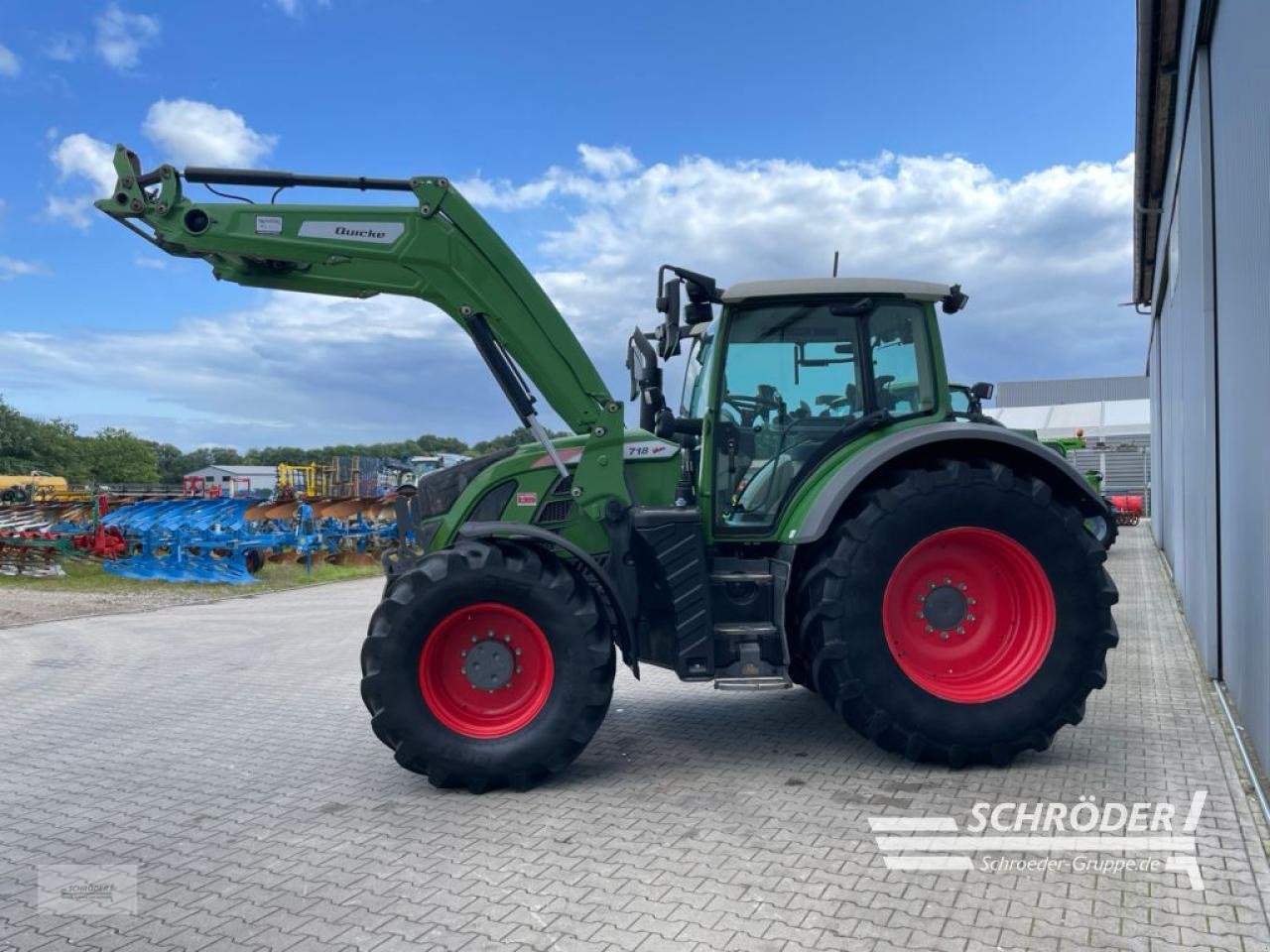 Traktor типа Fendt 718 S4 POWER PLUS, Gebrauchtmaschine в Wildeshausen (Фотография 3)