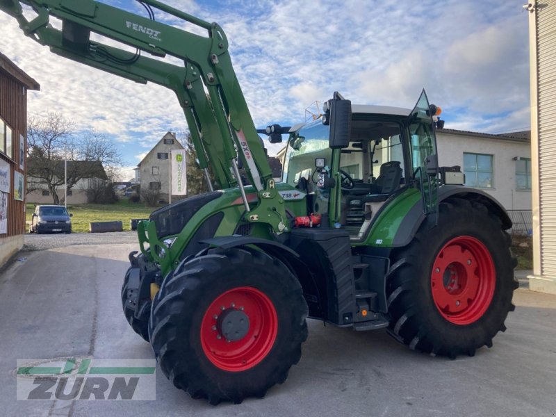 Traktor des Typs Fendt 718 S4 PROFI PLUS, Gebrauchtmaschine in Kanzach