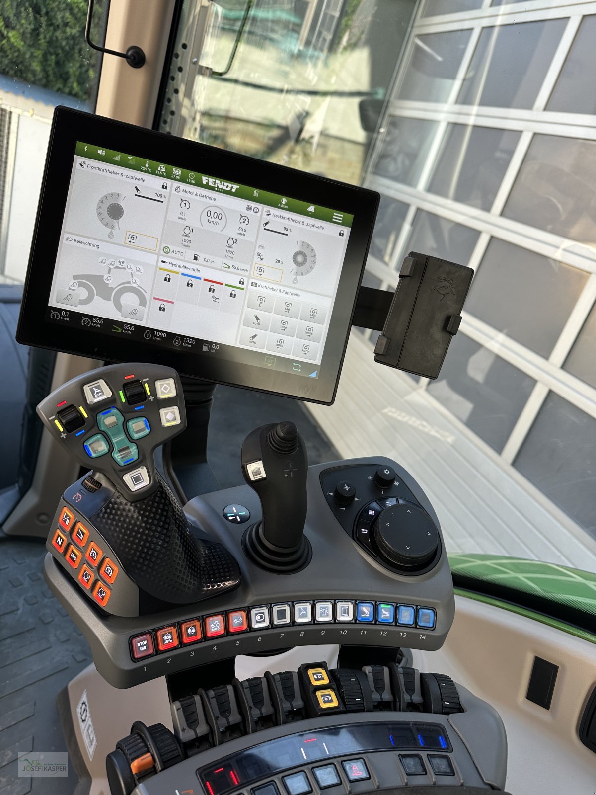 Traktor Türe ait Fendt 718 Vario Gen6 Profi Plus, Gebrauchtmaschine içinde Alitzheim (resim 12)