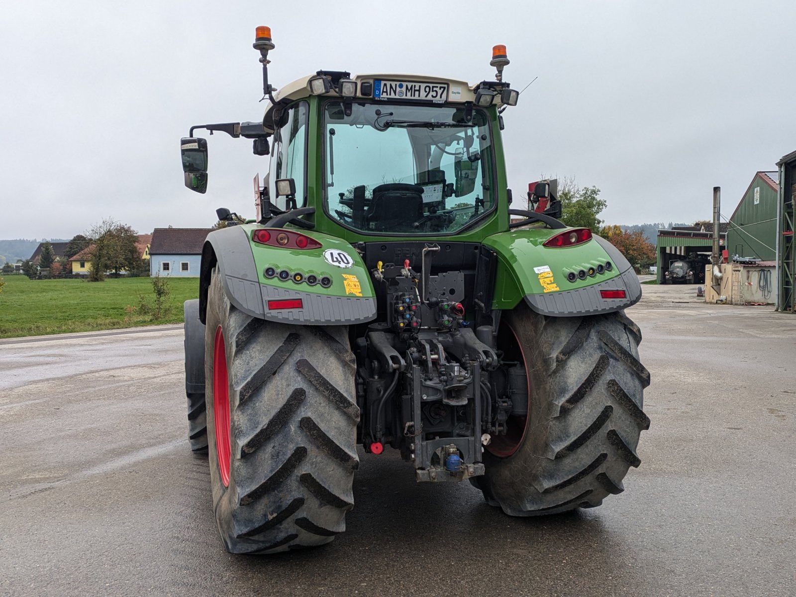 Traktor типа Fendt 718 Vario Power, Gebrauchtmaschine в Leutershausen (Фотография 7)