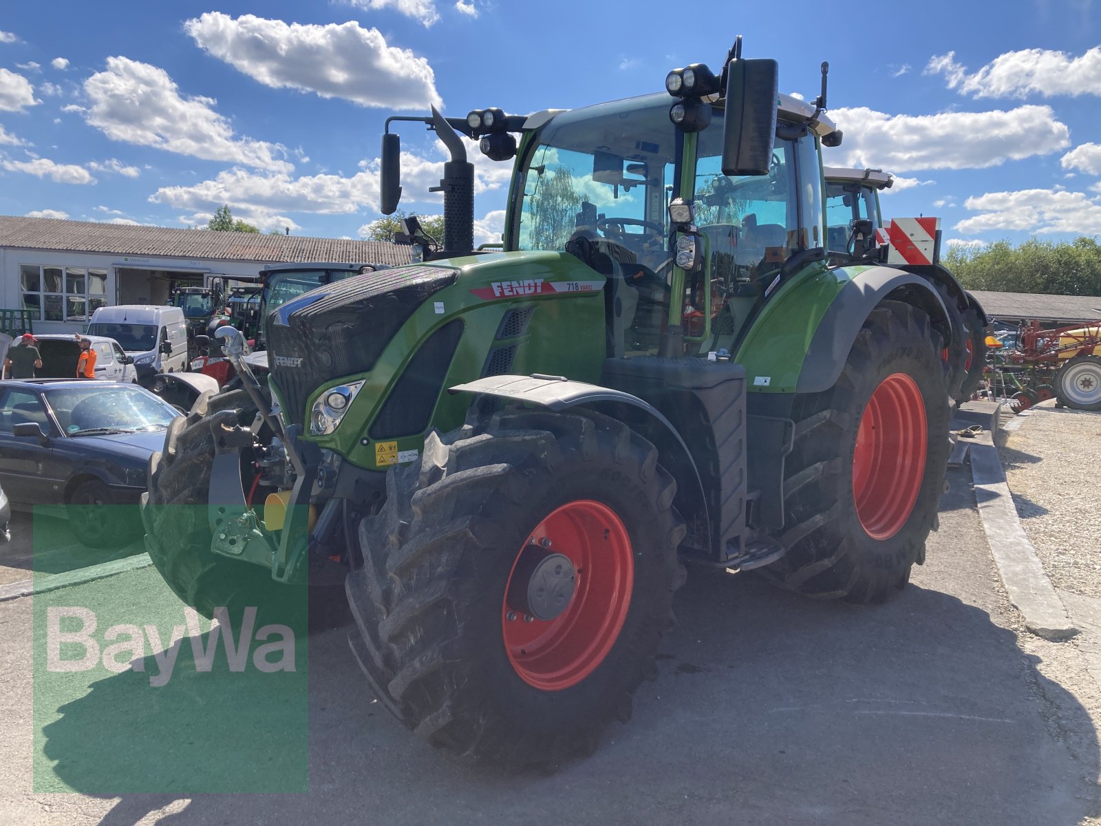 Traktor Türe ait Fendt 718 Vario ProfiPlus Gen 6 RTK, Gebrauchtmaschine içinde Dinkelsbühl (resim 4)