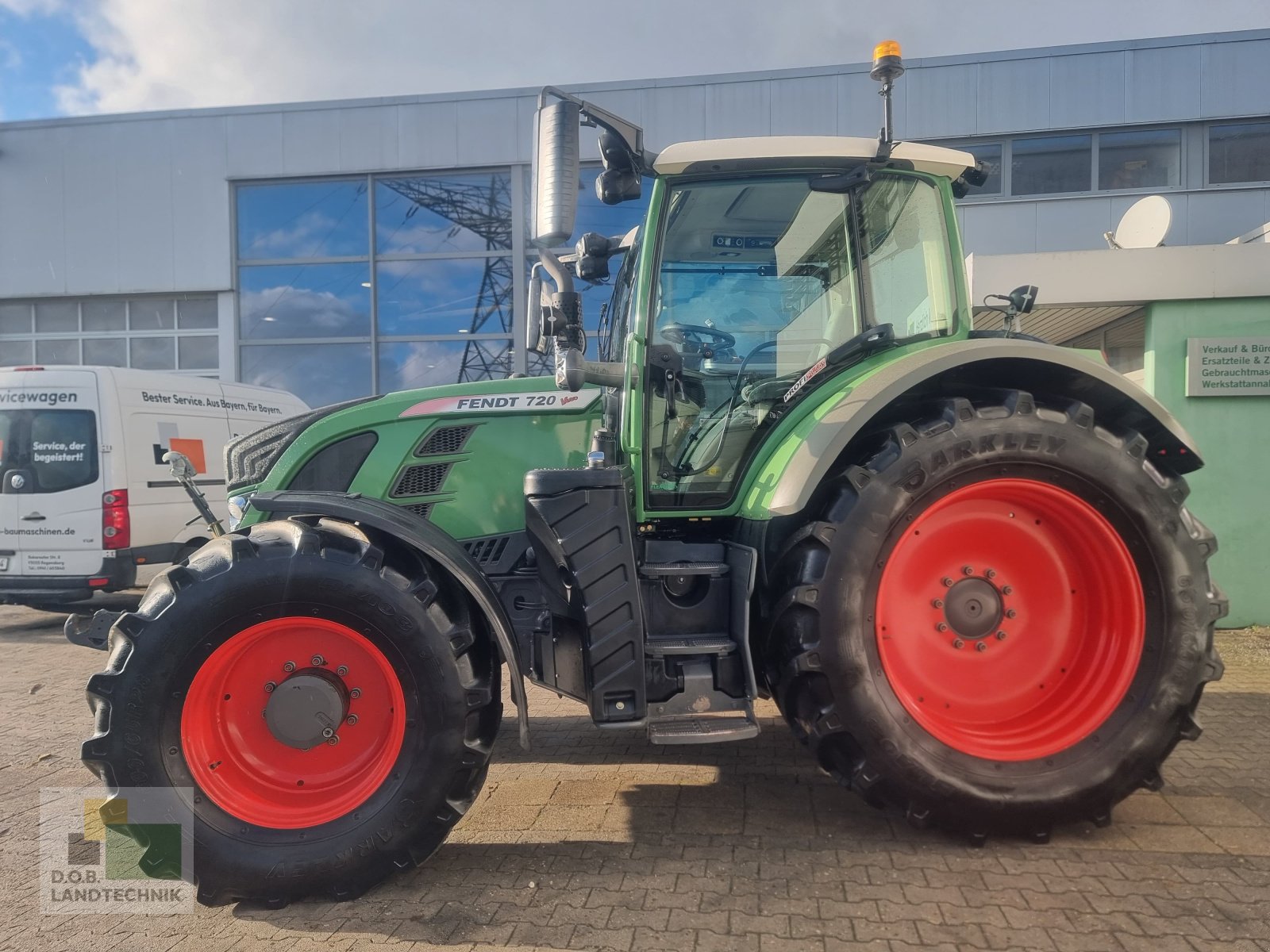 Traktor del tipo Fendt 718 Vario ProfiPlus Motor überholt, Gebrauchtmaschine In Regensburg (Immagine 3)