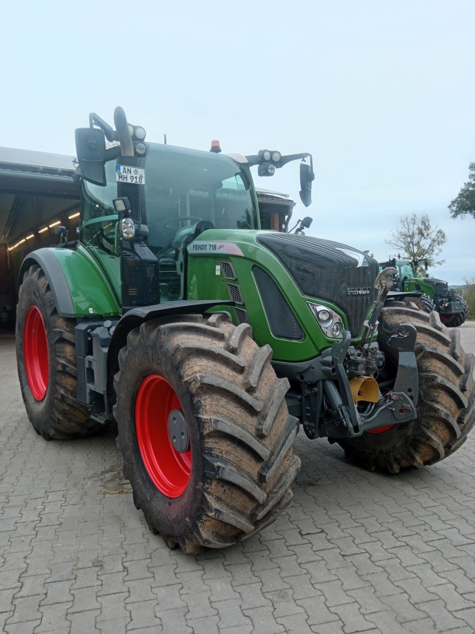 Traktor del tipo Fendt 718 Vario ProfiPlus, Gebrauchtmaschine en Leutershausen (Imagen 3)