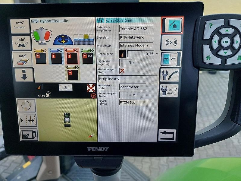 Traktor du type Fendt 718 Vario S4 Profi Plus RTK Frontzapwelle, sehr schöner Zustand, Gebrauchtmaschine en Tirschenreuth (Photo 16)