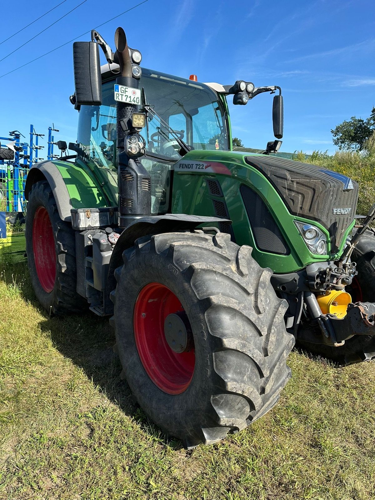 Traktor tipa Fendt 718 Vario S4 ProfiPlus, Gebrauchtmaschine u Hillerse (Slika 1)