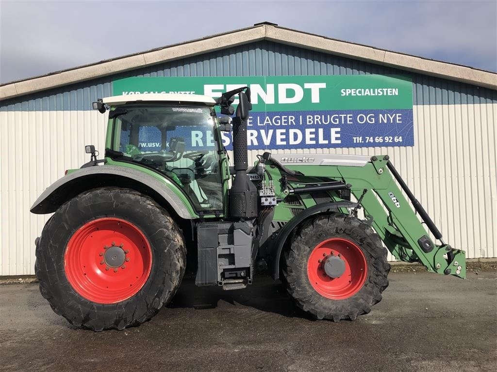 Traktor от тип Fendt 718 Vario SCR Profi Med Ålø Q66 Frontlæsser, Gebrauchtmaschine в Rødekro (Снимка 4)