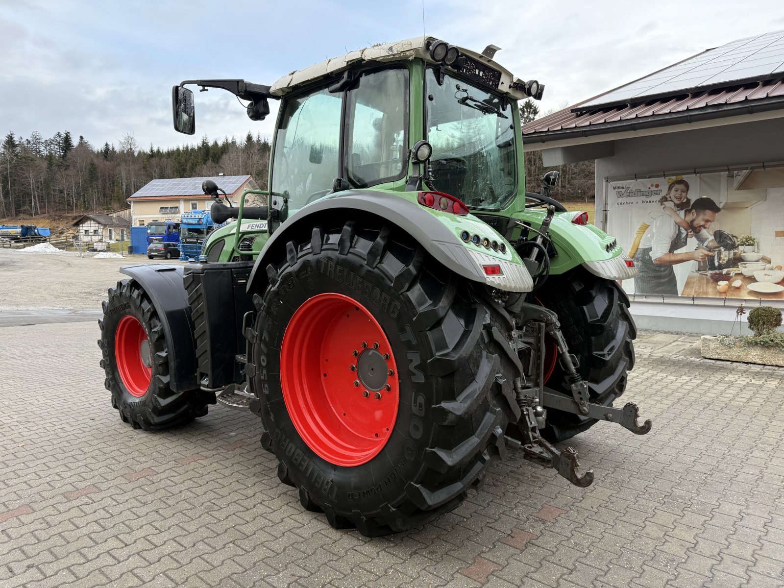 Traktor des Typs Fendt 718 Vario SCR Unfall, Gebrauchtmaschine in Neureichenau (Bild 3)