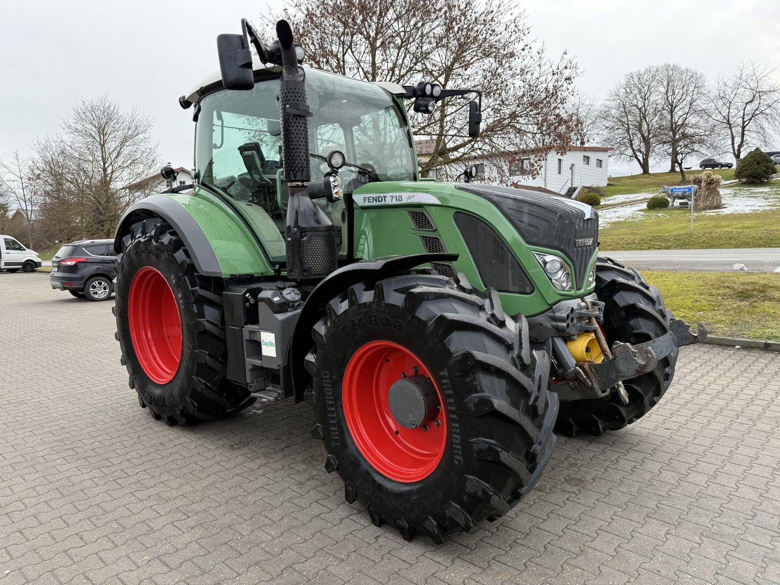 Traktor des Typs Fendt 718 Vario SCR Unfall, Gebrauchtmaschine in Neureichenau (Bild 8)