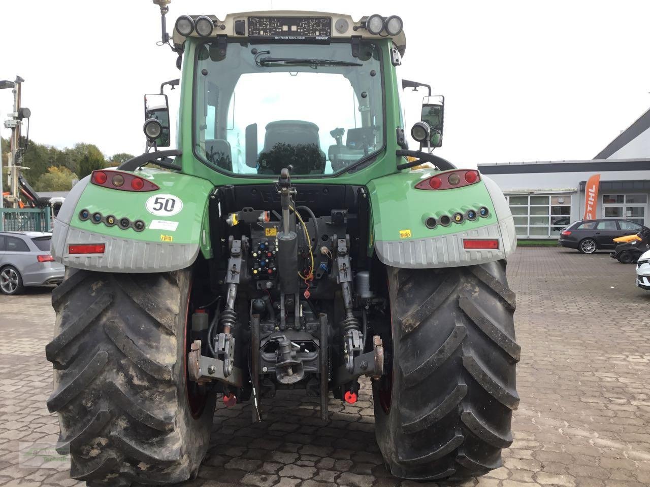 Traktor του τύπου Fendt 718 Vario SCR, Gebrauchtmaschine σε Coppenbruegge (Φωτογραφία 5)