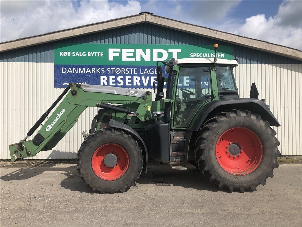 Traktor типа Fendt 718 Vario TMS Med Frontlæsser Ålø Quicke Q75, Gebrauchtmaschine в Rødekro (Фотография 1)