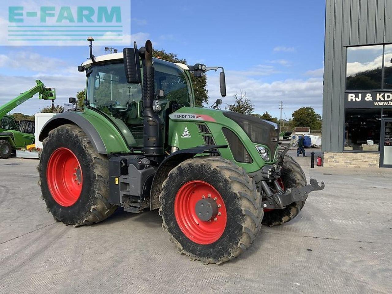 Traktor van het type Fendt 720 profi plus tractor (st20525), Gebrauchtmaschine in SHAFTESBURY (Foto 2)