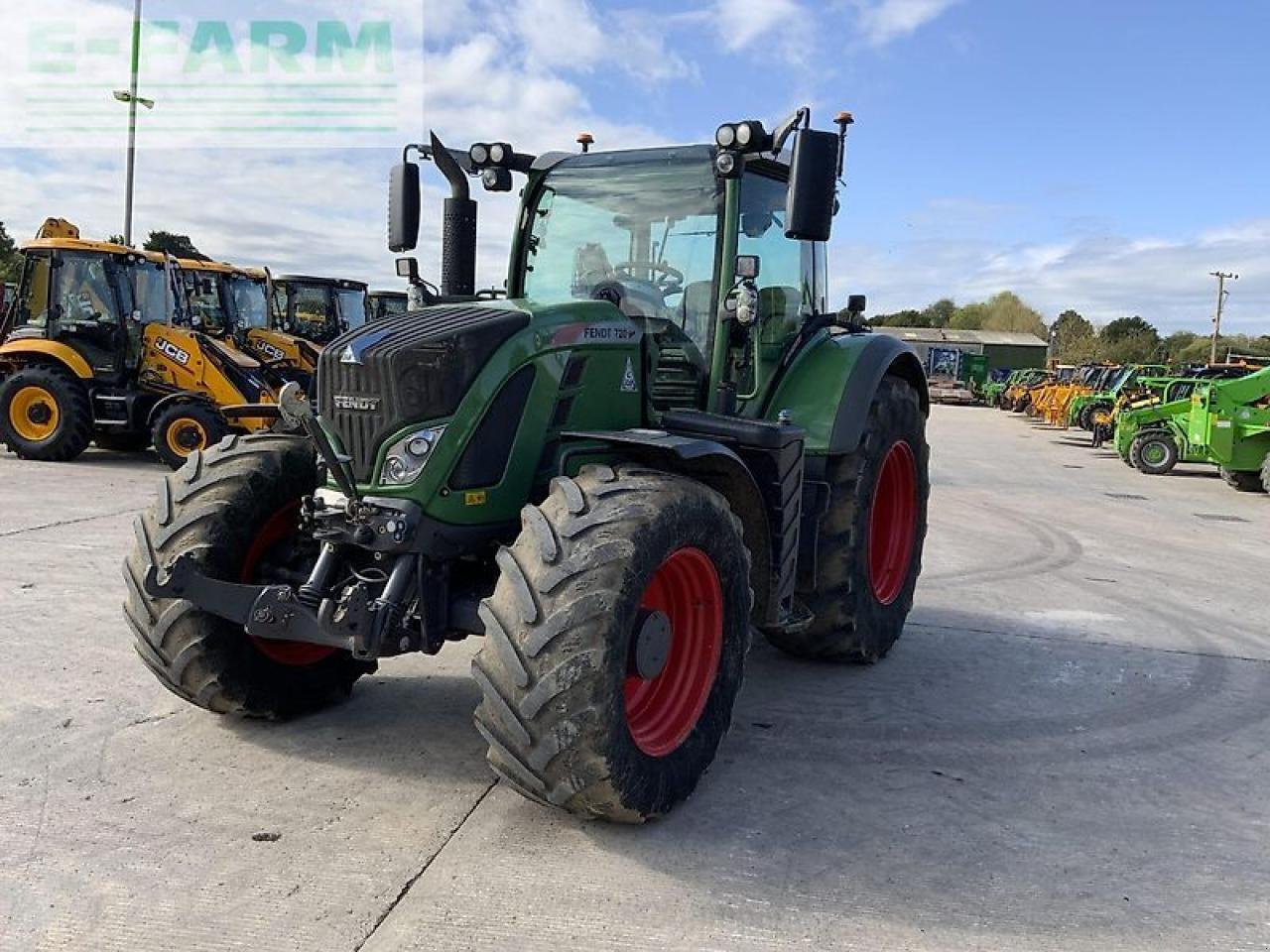 Traktor типа Fendt 720 profi plus tractor (st20525), Gebrauchtmaschine в SHAFTESBURY (Фотография 4)