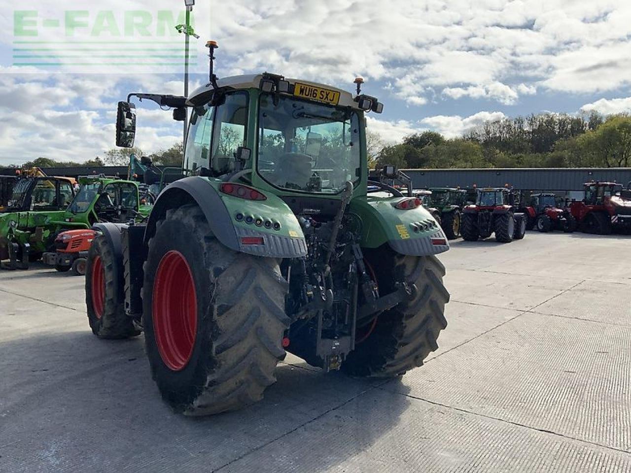 Traktor типа Fendt 720 profi plus tractor (st20525), Gebrauchtmaschine в SHAFTESBURY (Фотография 7)