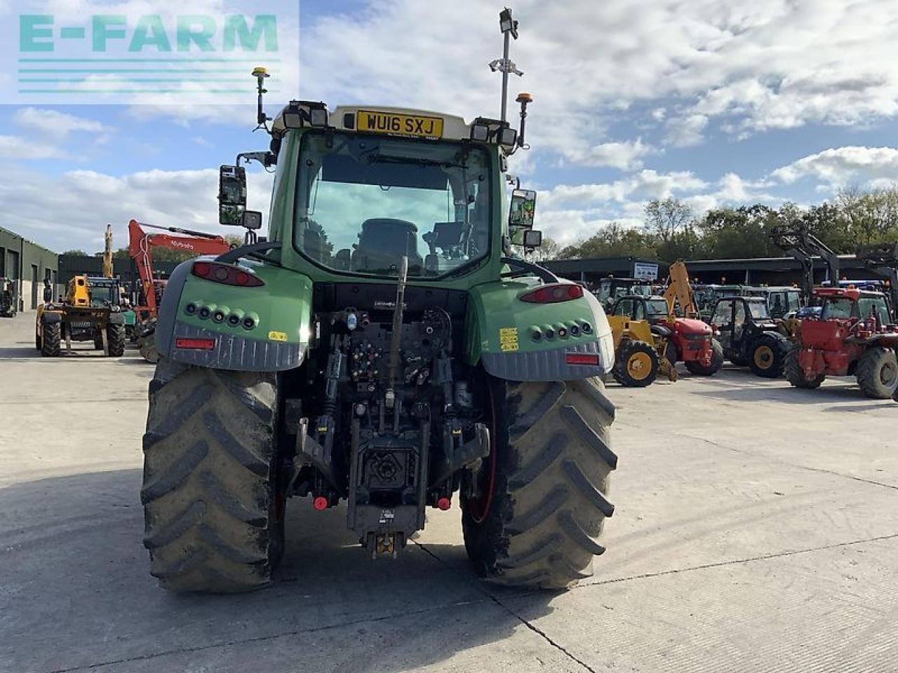 Traktor typu Fendt 720 profi plus tractor (st20525), Gebrauchtmaschine w SHAFTESBURY (Zdjęcie 8)