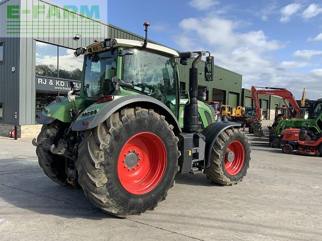 Traktor typu Fendt 720 profi plus tractor (st20525), Gebrauchtmaschine v SHAFTESBURY (Obrázek 9)