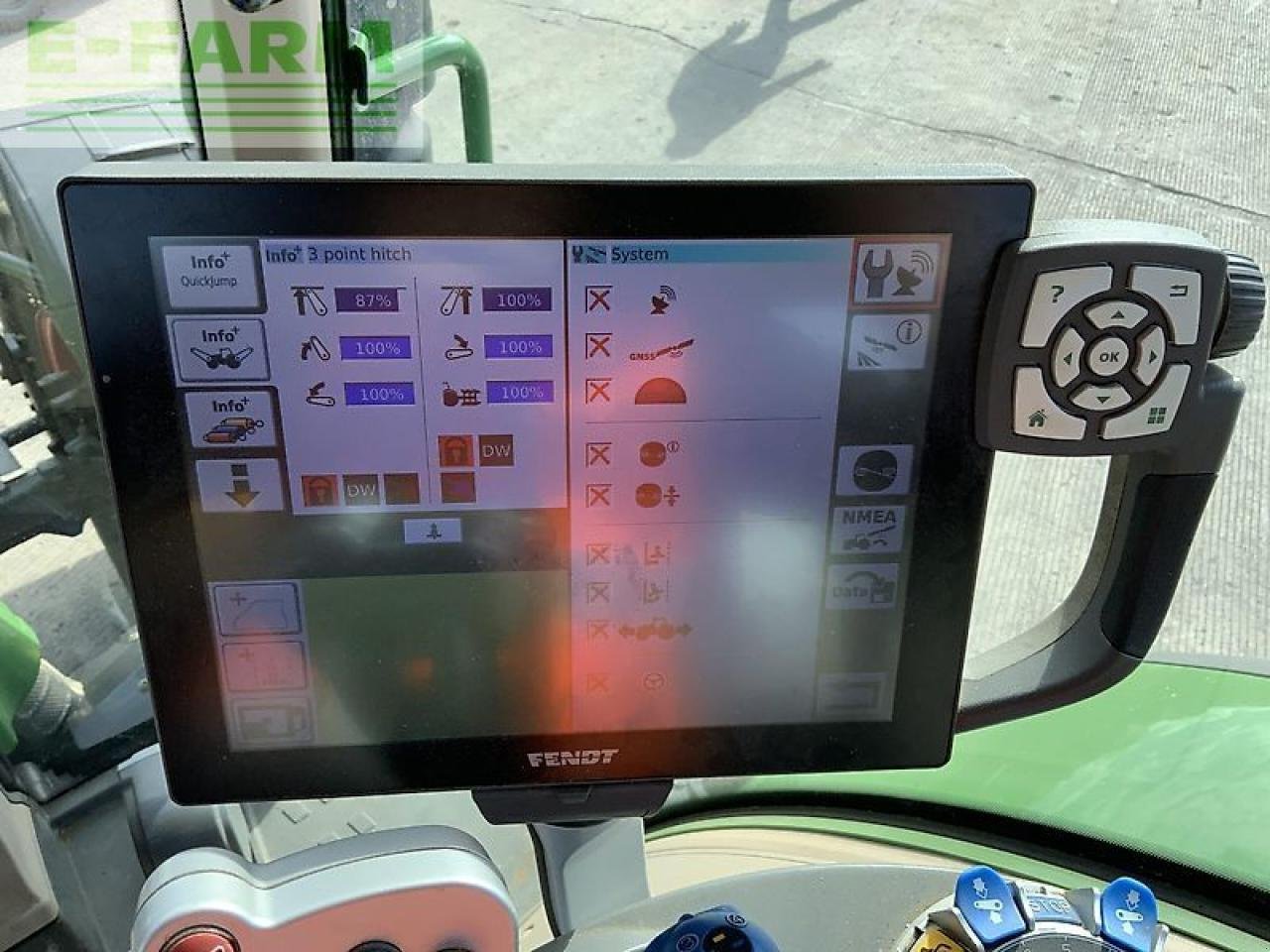 Traktor Türe ait Fendt 720 profi plus tractor (st20525), Gebrauchtmaschine içinde SHAFTESBURY (resim 19)