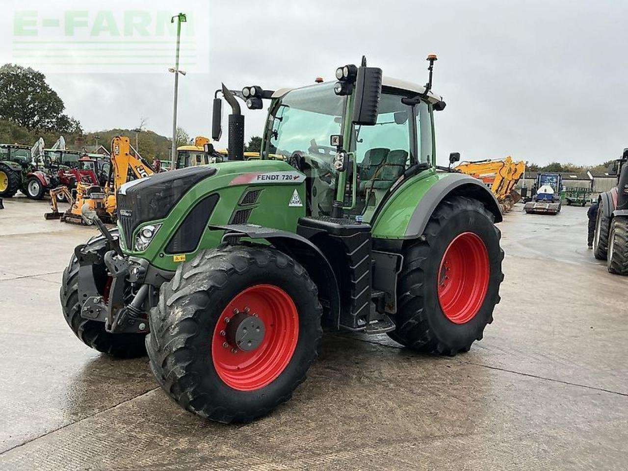 Traktor Türe ait Fendt 720 profi plus tractor (st20525), Gebrauchtmaschine içinde SHAFTESBURY (resim 4)