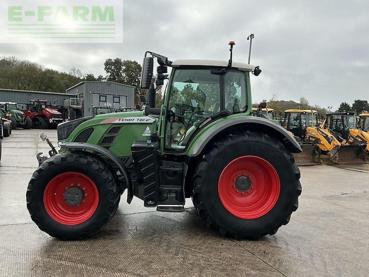 Traktor Türe ait Fendt 720 profi plus tractor (st20525), Gebrauchtmaschine içinde SHAFTESBURY (resim 5)