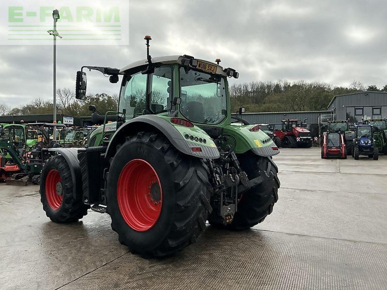 Traktor Türe ait Fendt 720 profi plus tractor (st20525), Gebrauchtmaschine içinde SHAFTESBURY (resim 7)