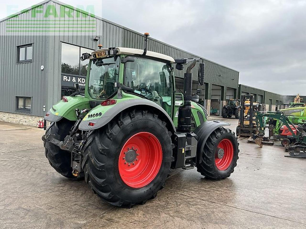 Traktor Türe ait Fendt 720 profi plus tractor (st20525), Gebrauchtmaschine içinde SHAFTESBURY (resim 9)