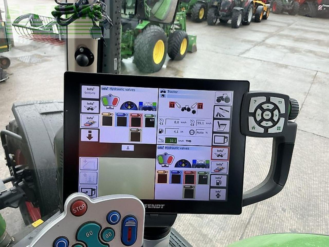 Traktor Türe ait Fendt 720 profi plus tractor (st20525), Gebrauchtmaschine içinde SHAFTESBURY (resim 22)